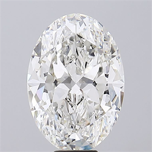 Foto Diamante Natural 11.39 quilates, Ovalado , Color H, claridad VVS2 y certificado GIA de