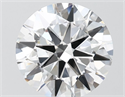 Lab Grown Diamond 2.39 Carats, Round with Excellent Cut, D Color, VVS1 Clarity and Certified by IGI