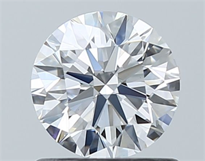 Picture of Natural Diamond 0.80 Carats, Round with Excellent Cut, D Color, VS1 Clarity and Certified by GIA
