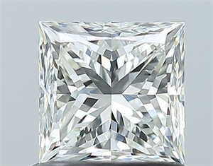 Foto Diamante Natural 1.00 quilates, Princesa , Color I, claridad VVS1 y certificado GIA de