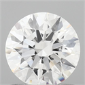 Lab Grown Diamond 0.93 Carats, Round with Ideal Cut, E Color, VVS2 Clarity and Certified by IGI