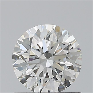 Foto Diamante Natural 0.80 quilates, Redondo , Color H, claridad SI1 y certificado GIA de