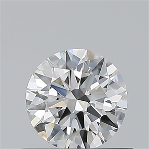 Foto Diamante Natural 0.50 quilates, Redondo , Color G, claridad VVS2 y certificado GIA de