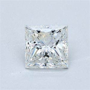 Picture of Natural Diamond 3.01 Carats, Princess with  Cut, G Color, VS1 Clarity and Certified by GIA