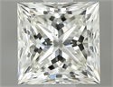 Natural Diamond 0.80 Carats, Princess with  Cut, K Color, VS2 Clarity and Certified by GIA