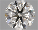Diamante Natural 0.70 quilates, Redondo , Color J, claridad VS2 y certificado GIA
