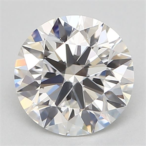 Picture of Natural Diamond 0.70 Carats, Round with Excellent Cut, F Color, VS2 Clarity and Certified by GIA