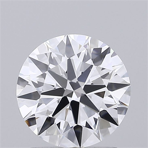 Picture of Lab Grown Diamond 1.57 Carats, Round with Ideal Cut, D Color, VS1 Clarity and Certified by IGI