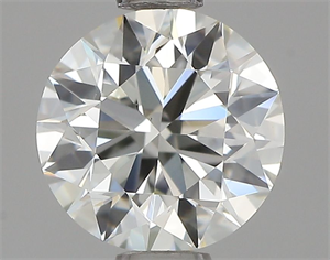Picture of Natural Diamond 0.90 Carats, Round with Excellent Cut, J Color, VS2 Clarity and Certified by IGI