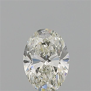 Picture of Natural Diamond 0.50 Carats, Oval with  Cut, H Color, VVS1 Clarity and Certified by GIA