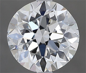 Picture of Natural Diamond 1.00 Carats, Round with Very Good Cut, G Color, VS1 Clarity and Certified by IGI