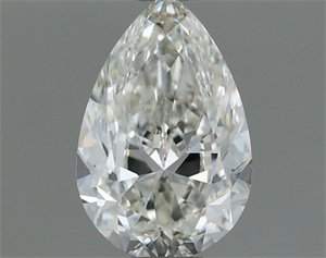 Picture of Natural Diamond 0.51 Carats, Pear with  Cut, J Color, VVS1 Clarity and Certified by GIA