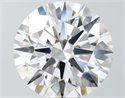 Del inventario de diamantes de laboratorio, 10.03 quilates, Redondo , Color E, claridad VVS2 y certificado IGI