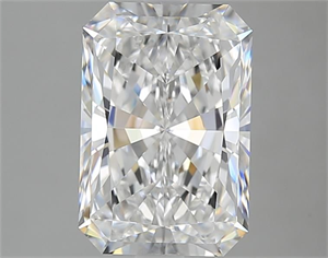 Foto Diamante Natural 3.51 quilates, Radiante , Color E, claridad VS2 y certificado GIA de