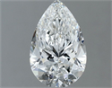 Natural Diamond 0.60 Carats, Pear with  Cut, G Color, VS1 Clarity and Certified by GIA