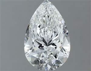 Picture of Natural Diamond 0.60 Carats, Pear with  Cut, G Color, VS1 Clarity and Certified by GIA