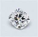 Natural Diamond 0.70 Carats, Cushion with  Cut, E Color, SI1 Clarity and Certified by GIA