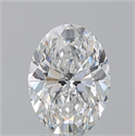 Diamante Natural 1.71 quilates, Ovalado , Color E, claridad VVS2 y certificado GIA