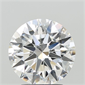 Lab Grown Diamond 3.06 Carats, Round with Ideal Cut, E Color, VVS2 Clarity and Certified by IGI