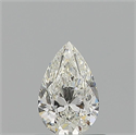 Diamante Natural 0.57 quilates, De pera , Color H, claridad VS1 y certificado GIA