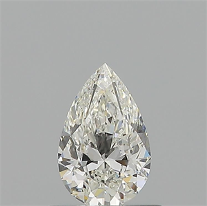 Picture of Natural Diamond 0.57 Carats, Pear with  Cut, H Color, VS1 Clarity and Certified by GIA