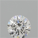 Natural Diamond 0.51 Carats, Round with Excellent Cut, G Color, VVS1 Clarity and Certified by GIA