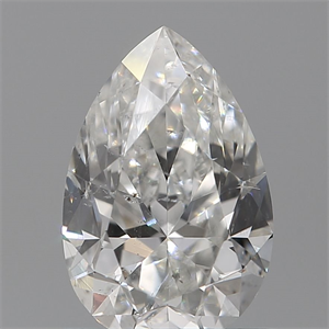 Foto Diamante Natural 0.10 quilates, De pera , Color E, claridad SI1 y certificado IGI de