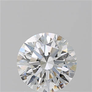 Foto Diamante Natural 1.70 quilates, Redondo , Color G, claridad VVS2 y certificado GIA de