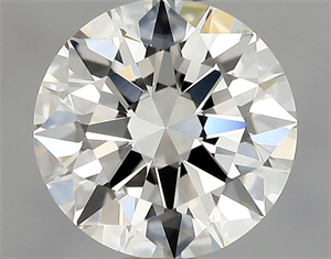 Picture of Natural Diamond 0.90 Carats, Round with Excellent Cut, I Color, IF Clarity and Certified by GIA