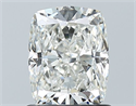 Diamante Natural 1.21 quilates, Del cojín , Color H, claridad VS1 y certificado GIA