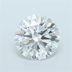 Picture of Lab Grown Diamond 1.09 Carats, Round with Ideal Cut, D Color, VS2 Clarity and Certified by IGI