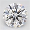 Del inventario de diamantes de laboratorio, 3.01 quilates, Redondo , Color D, claridad VVS1 y certificado IGI