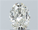 Diamante Natural 1.01 quilates, Ovalado , Color H, claridad VVS2 y certificado IGI