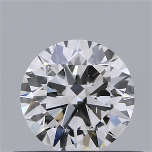 Picture of Natural Diamond 0.40 Carats, Round with Excellent Cut, D Color, SI2 Clarity and Certified by GIA