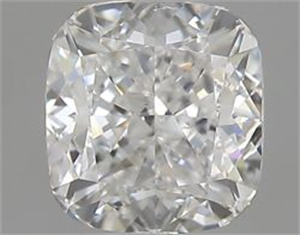 Foto Diamante Natural 0.70 quilates, Del cojín , Color F, claridad SI1 y certificado GIA de