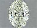 Diamante Natural 1.00 quilates, Ovalado , Color L, claridad SI1 y certificado IGI