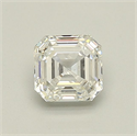 Natural Diamond 1.04 Carats, Asscher with  Cut, F Color, VS2 Clarity and Certified by GIA