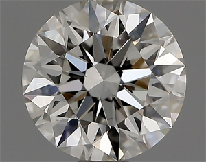Picture of Natural Diamond 0.71 Carats, Round with Excellent Cut, H Color, VS1 Clarity and Certified by GIA