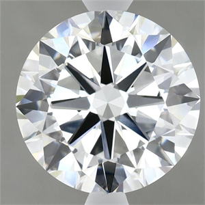 Picture of Lab Grown Diamond 3.97 Carats, Round with Excellent Cut, F Color, VS1 Clarity and Certified by IGI