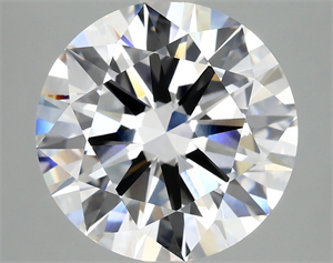 Picture of Lab Grown Diamond 6.08 Carats, Round with Ideal Cut, E Color, VS1 Clarity and Certified by IGI