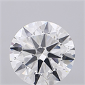 Lab Grown Diamond 8.02 Carats, Round with Excellent Cut, G Color, VVS2 Clarity and Certified by IGI