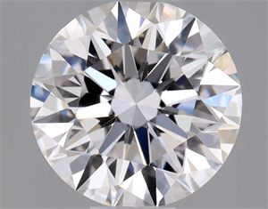 Picture of Natural Diamond 0.43 Carats, Round with Excellent Cut, D Color, VVS2 Clarity and Certified by GIA