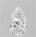 Diamante Natural 3.07 quilates, De pera , Color D, claridad IF y certificado GIA