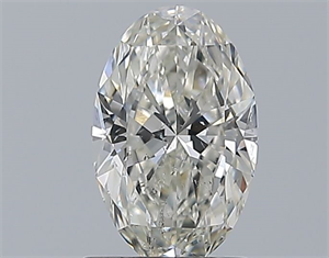 Foto Diamante Natural 1.00 quilates, Ovalado , Color I, claridad SI2 y certificado GIA de