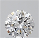 Natural Diamond 0.50 Carats, Round with Excellent Cut, E Color, SI1 Clarity and Certified by GIA