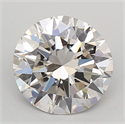 Del inventario de diamantes de laboratorio, 1.25 quilates, Redondo , Color G, claridad VVS2 y certificado IGI