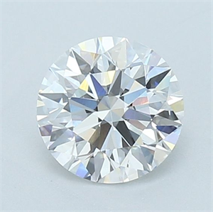 Picture of Lab Grown Diamond 1.53 Carats, Round with Ideal Cut, E Color, VVS2 Clarity and Certified by IGI