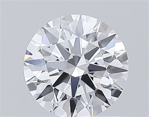 Picture of Lab Grown Diamond 1.08 Carats, Round with Ideal Cut, D Color, VVS1 Clarity and Certified by IGI