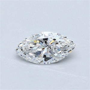 Picture of Natural Diamond 1.00 Carats, Marquise with  Cut, E Color, SI1 Clarity and Certified by GIA