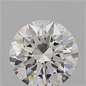 Natural Diamond 0.40 Carats, Round with Excellent Cut, G Color, IF Clarity and Certified by GIA